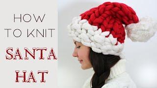 No Needles | The Most Incredible Santa Hat DIY Tutorial 