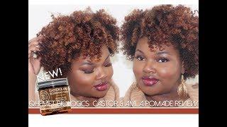 NEW! QHEMET BIOLOGICS CASTOR & AMLA POMADE DEMO & REVIEW | CharyJay