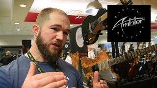 John Ambler Custom Guitars at the London International Guitar Show