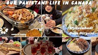 Famous Hyderabadi Biryani| Turkish dinner party| Pakistani Canadian mom| CookedbySabeen