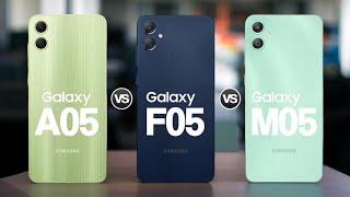 Samsung Galaxy A05 4G Vs Samsung Galaxy F05 4G Vs Samsung Galaxy M05 4G