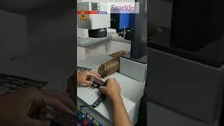 Sparkle Laser Marking Machine for Mobile Charger | No.1 Laser Marker Machine For All Material