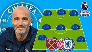 "MUST WIN" NEW POWERFULL WEST HAM UNITED VS CHELSEA PREDICTED LINE UP  IN A 4-3-3 FORMATION