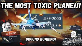 I DESTROYING the ENTIRE game with Eurofighter!(ground battles!) | The MOST OP Plane Against Tanks!