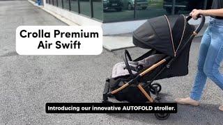 Latest Autofold Compact Stroller With Luxury Design | Crolla Premium - Air Swift