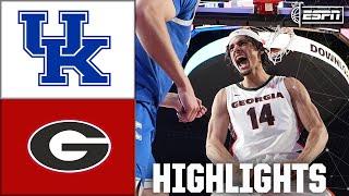 UPSET ALERT  Kentucky Wildcats vs. Georgia Bulldogs | Full Game Highlights | ESPN CBB