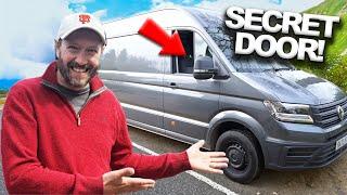 I Built a SECRET Door in my Ultimate Photography Campervan!