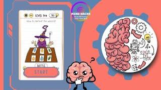 Brain Test: How to defeat the wizard? | Level 144