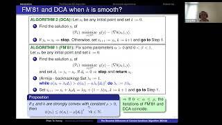 VA & OPT: The Boosted Difference of Convex Functions Algorithm