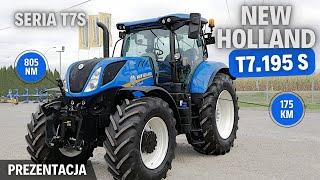 NEW HOLLAND T7.195 S - prosty ciągnik o dużej mocy | Prezentacja / test ciągnika