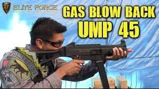 DesertFox Airsoft Gun Exclusive: Elite Force Gas Blow Back UMP 45