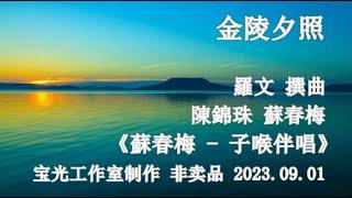 金陵夕照_蘇春梅-子喉伴唱 修正版