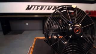 Mishimoto's 16" Race Line, High-Flow Fan Features and Benefits by Mishimoto