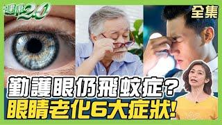 阿諾勤護眼仍飛蚊症 視力模糊 眼睛老化6大症狀！早發性白內障35-40歲激增！ 健康2.0 20240706【完整版】 鄭凱云 鄭聖甫 陳永煌 吳宏乾 潘瑋翔 許聖梅@tvbshealth20