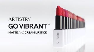 Artistry Go Vibrant™ Lipstick Product Overview | Amway