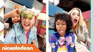 KCA Glow Up Challenge  w/ JoJo, Lizzy, Riele & Breanna | Kids' Choice Awards 2018 | Nick