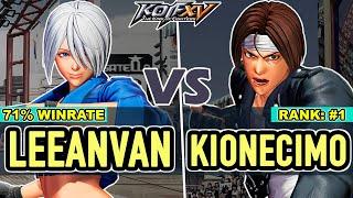 KOF XV ▰ Leeanvan (Ángel/Isla/Whip) vs Kionecimo (Kyo/Clark/Iori)