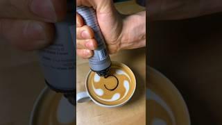 How to Make Easy and Stunning Latte Art #latteartcity #easy #shorts