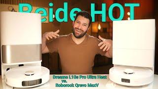 Dreame L10s Pro Ultra Heat vs. Roborock Qrevo MaxV