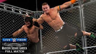 FULL MATCH - John Cena vs. Seth Rollins – U.S. Title Steel Cage Match: WWE Live from MSG