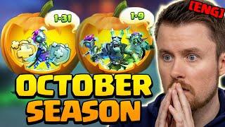 EVENTS, SKINS and NEW PASS CHANGES in the CLASHOWEEN Month (Clash of Clans)