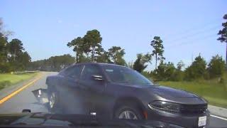 Perp in Dodge Charger with Kids Inside Leads FHP in 120 MPH Chase