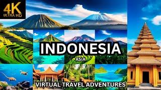 Indonesia 4K Scenic Adventure Film For Relaxation And Stress Relief With Ambient Cinematic Music