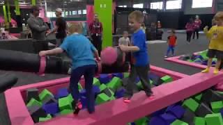 Slack Lines & Battle Beams by Shock Trampoline Parks