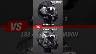 Nolan N120-1 VS LS2 Advant-X Carbon - Full Video Out Now! - #comparison #championhelmets