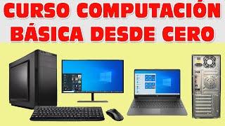 CURSO DE COMPUTACION BASICO DESDE CERO PRINCIPIANTES, ADULTOS, NUEVO TUTORIAL 2024, INTERNET, CORREO