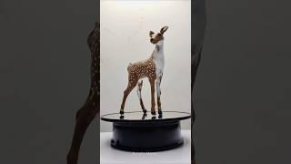 HOW TO Make Little Deer with polymer clay #polymerclayart, #animalart t