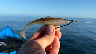 Exploring PARADISE Saltwater Lagoons Fishing Weedless plastic LURES In Stunning Summer Conditions