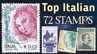 Most Expensive Stamps of Italy - Part 4 | 72 Rare Italian Stamps Worth Money