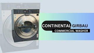 ContinentalGirbau L1075CM21320 Front Load Washer Coin Op 75LB 208 240V S/N 1032196A14