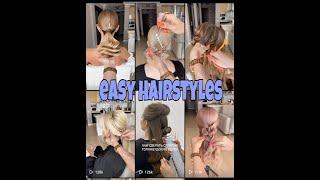 easy hairstyles #2/ulyana nik/ Slav tv beauty #hairstyle #hairdesign #easyhairstyle