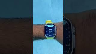 Apple Watch Ultra Underwater #applewatchultra #asmr #watchultra #underwater #foryourpage #shorts