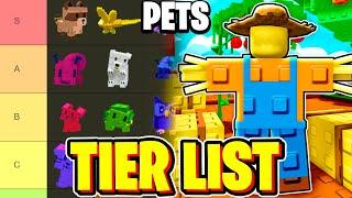 GROW A GARDEN PETS TIER LIST! (BEST PETS In GROW A GARDEN) Roblox