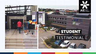 AIE Student Testimonial School of Architecture & The Built Environment Tshepo Macheli