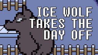 Ice Wolf Takes the Day Off