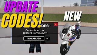 *NEW* UPDATE! HAYABUSA!!! Moto Trackday Project ROBLOX