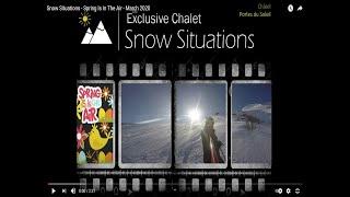 Snow Situations  -  Spring Is In The Air  - March 2020