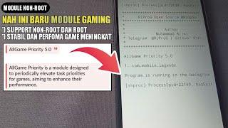 NAH INI MODULE GAMING NON-ROOT !!! UPDATE MODULE ALL GAME PRIORITY SUPPORT SEMUA DEVICE ANDROID