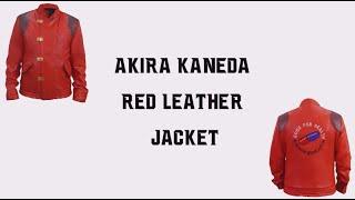 How To Wear || Akira Kaneda Red Leather Jacket || Quality Showing || At William Jacket.