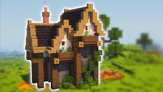 Minecraft | How to Build a Cute Medieval House