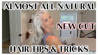 NEW HAIRCUT | PRODUCTS AND TIPS FOR LOUD & PROUD HAIR #agingwithlonghair