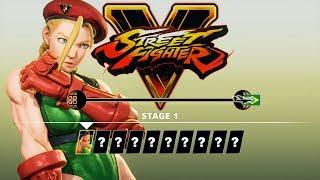 Street Fighter V Arcade Edition - Cammy Arcade Mode (Street Fighter 5 Path)