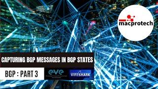 BGP Part 3: Capturing BGP Messages in BGP States | Wireshark | Eve-ng