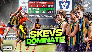 St Kevins DOMINATED Western Heights in the Herald Sun Shield Final! | Full Highlights