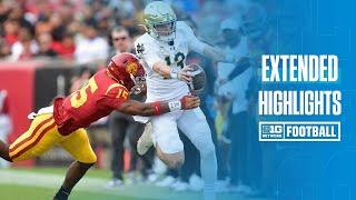 Notre Dame at USC | Extended Highlights | Big Ten Football | 11/30/2024