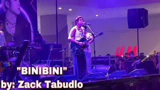 “BINIBINI”Zack Tabudlo||Sold out crowd|Live @Ayala Mall Cloverleaf